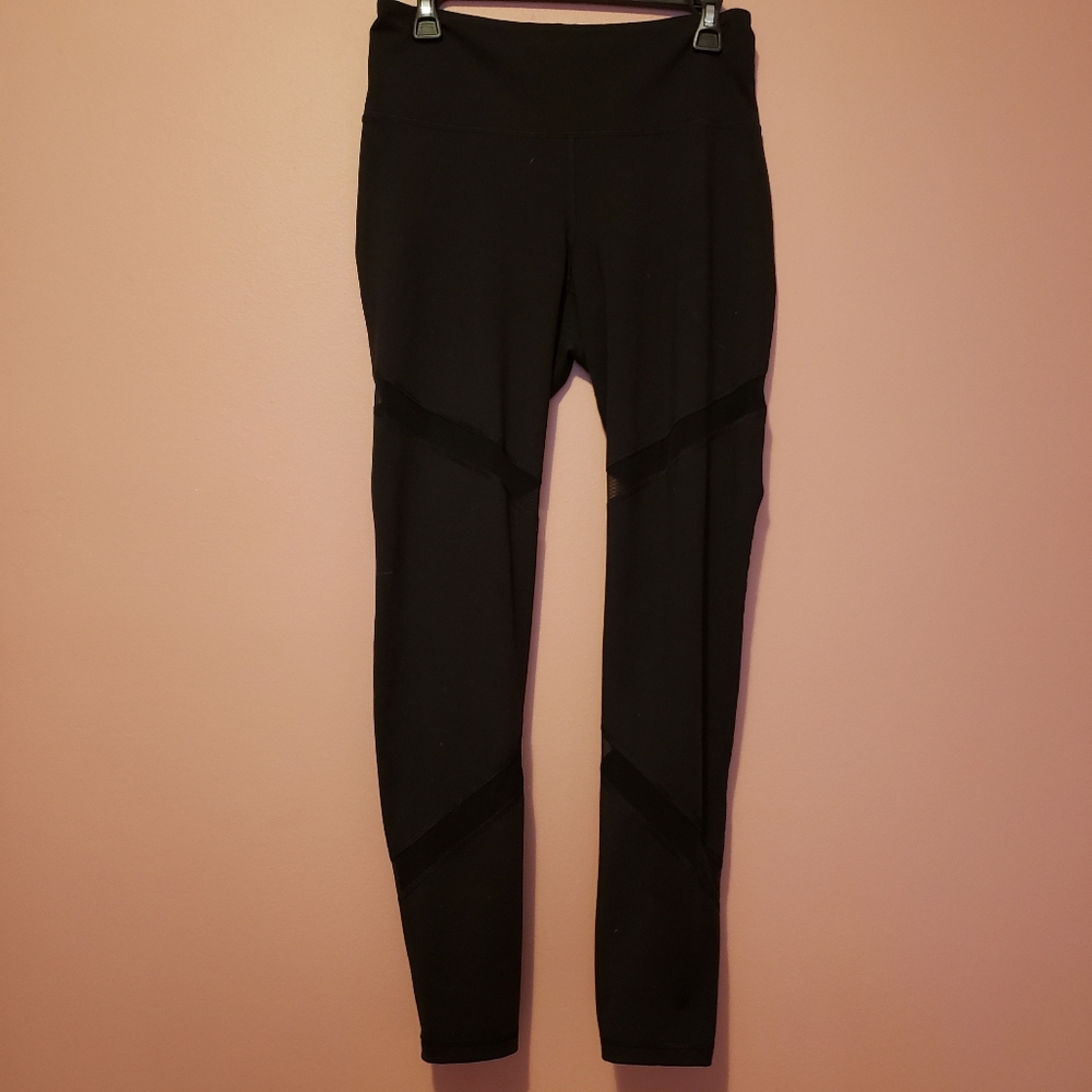 Old Navy Leggings with Mesh cutouts
